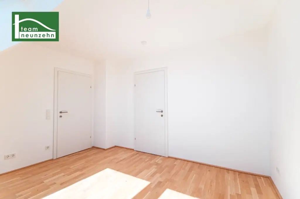 Moderne 2-Zimmer-DG-Wohnung mit Terrasse in 1220 Wien – Erstbezug auf Eigengrund - JETZT ANFRAGEN
