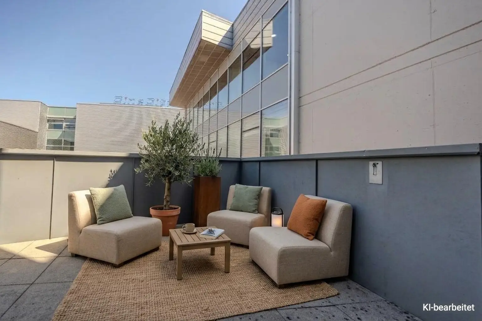Terrasse - virtuell gestaged
