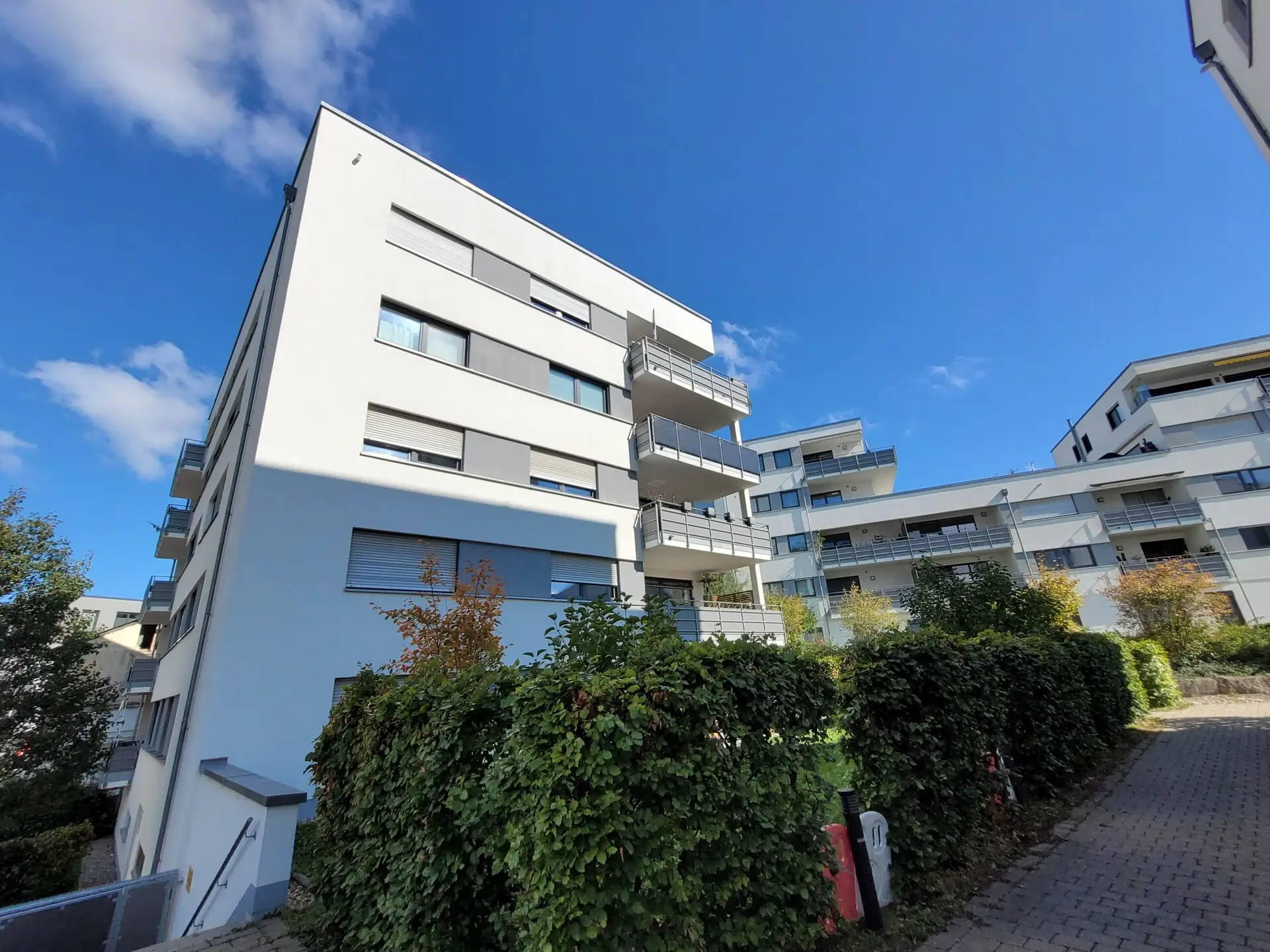 Hausansicht Seite