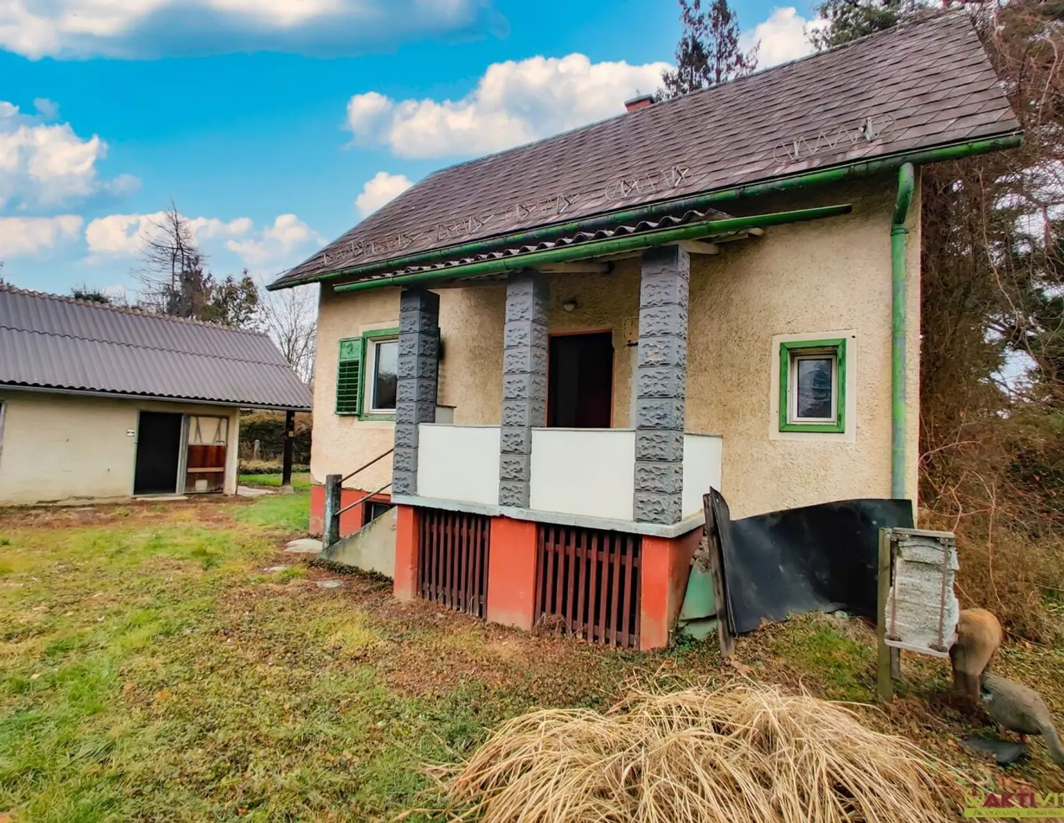 Großes Potential zentral in Gratwein. - Bis zu ca. 300 m² Nutzfläche möglich. - Chance für As-Sanierung.