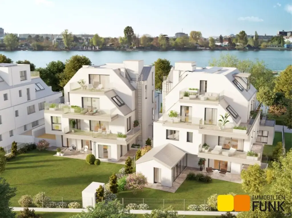 Traumlage mit Wasserblick auf Eigengrund.