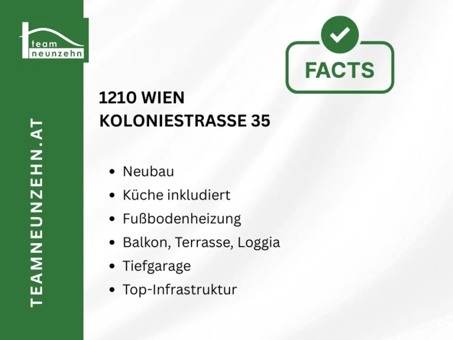 Kolo 35 - Exklusives Wohnen in Jedlersdorf, nahe FAC-Platz, Denglerpark und SCN