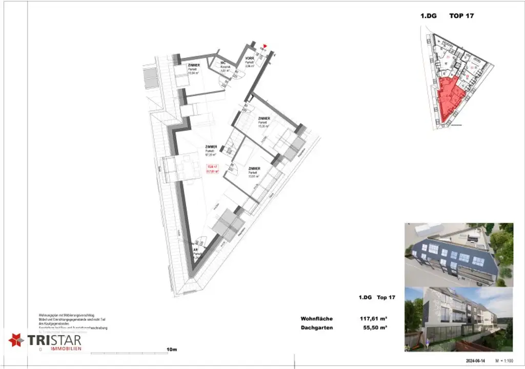 Investment am Wolfersberg · Architektur & Natur vereint! 18 Einheiten, 26 Garagenplätze, Dachgärten mit Pool – Waldpanorama !