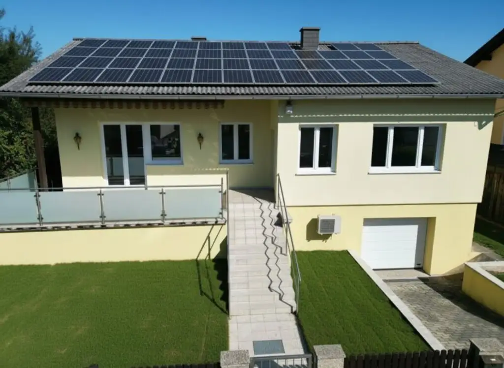 Einfamilienhaus in ruhiger Siedlungslage mit großem Garten (Pachtgrund)