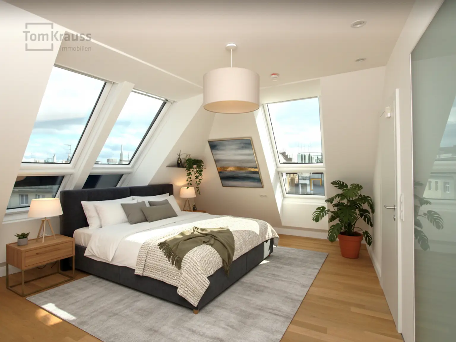 Schlafzimmer Staging