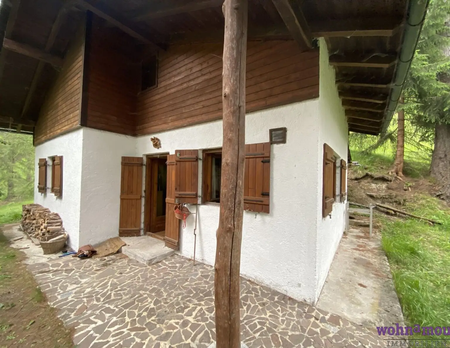 Für Sanierungskünstler: Hütte mit Freizeitwohnsitz zu verkaufen