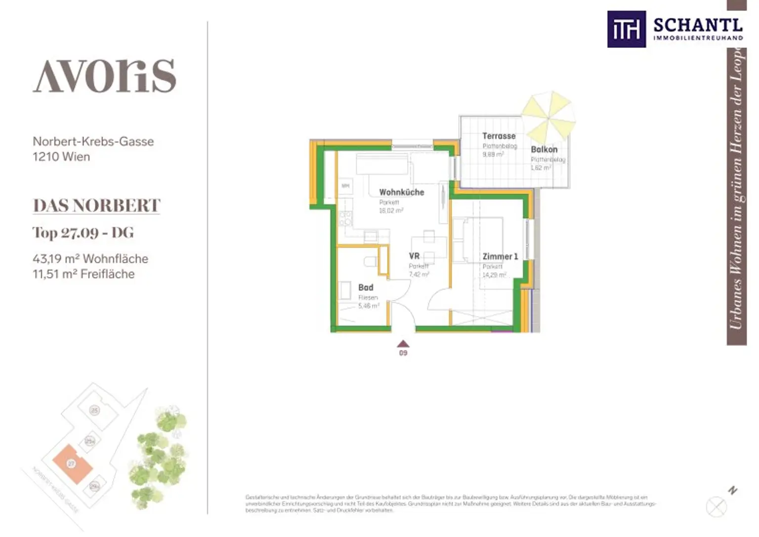 Klein wohnen, groß genießen - Ihr Zuhause mit Riesenterrasse! Early Bird nutzen! Ruhelage + 2 Zimmer + Große Terrasse + Hochwertige Ausstattung + Ideale Infrastruktur + Garage + Ein neues Lebebsgefühl!