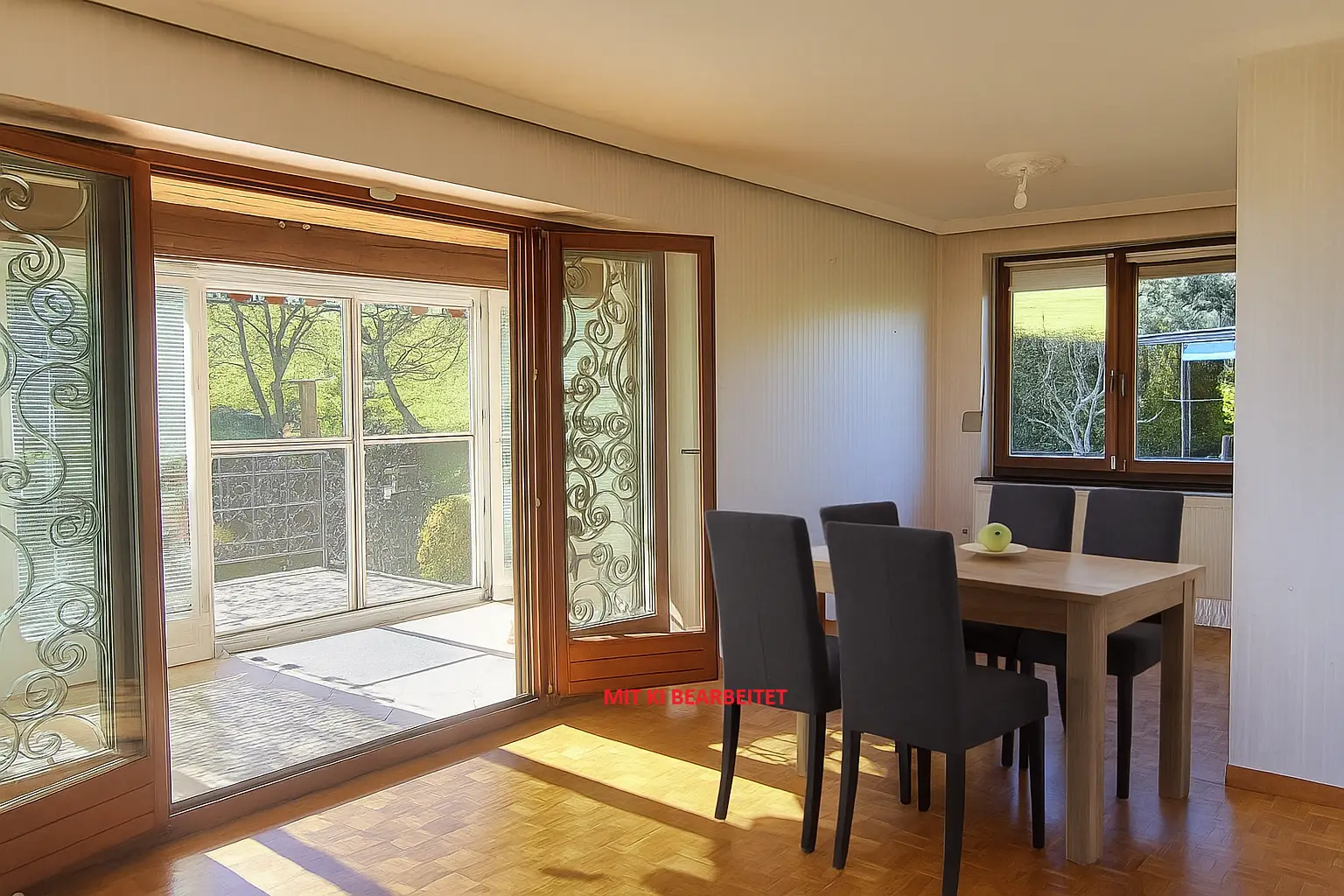 MASSIVHAUS MIT IDYLLISCHEM GARTEN IN SCHÖNER HÖHEN-AUSSICHTSLAGE