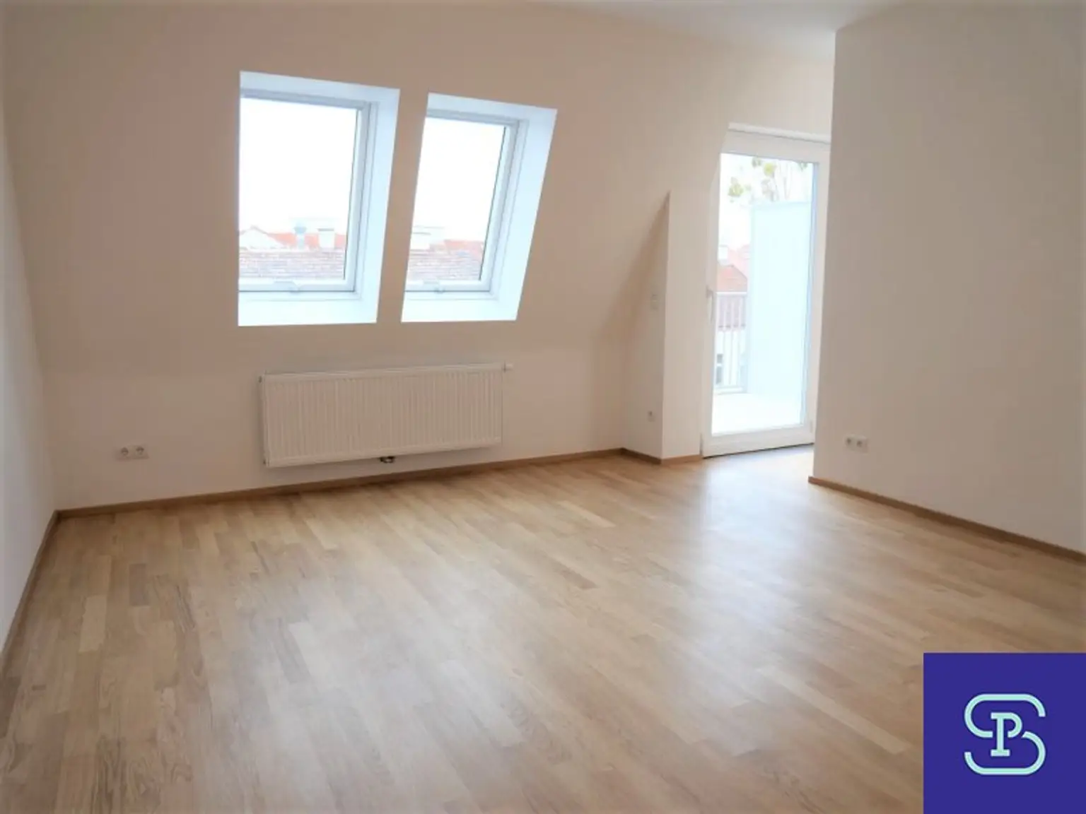 Provisionsfrei: Klimatisierte 35m² DG-Wohnung + 9m² Terrasse mit Einbauküche - 1100 Wien