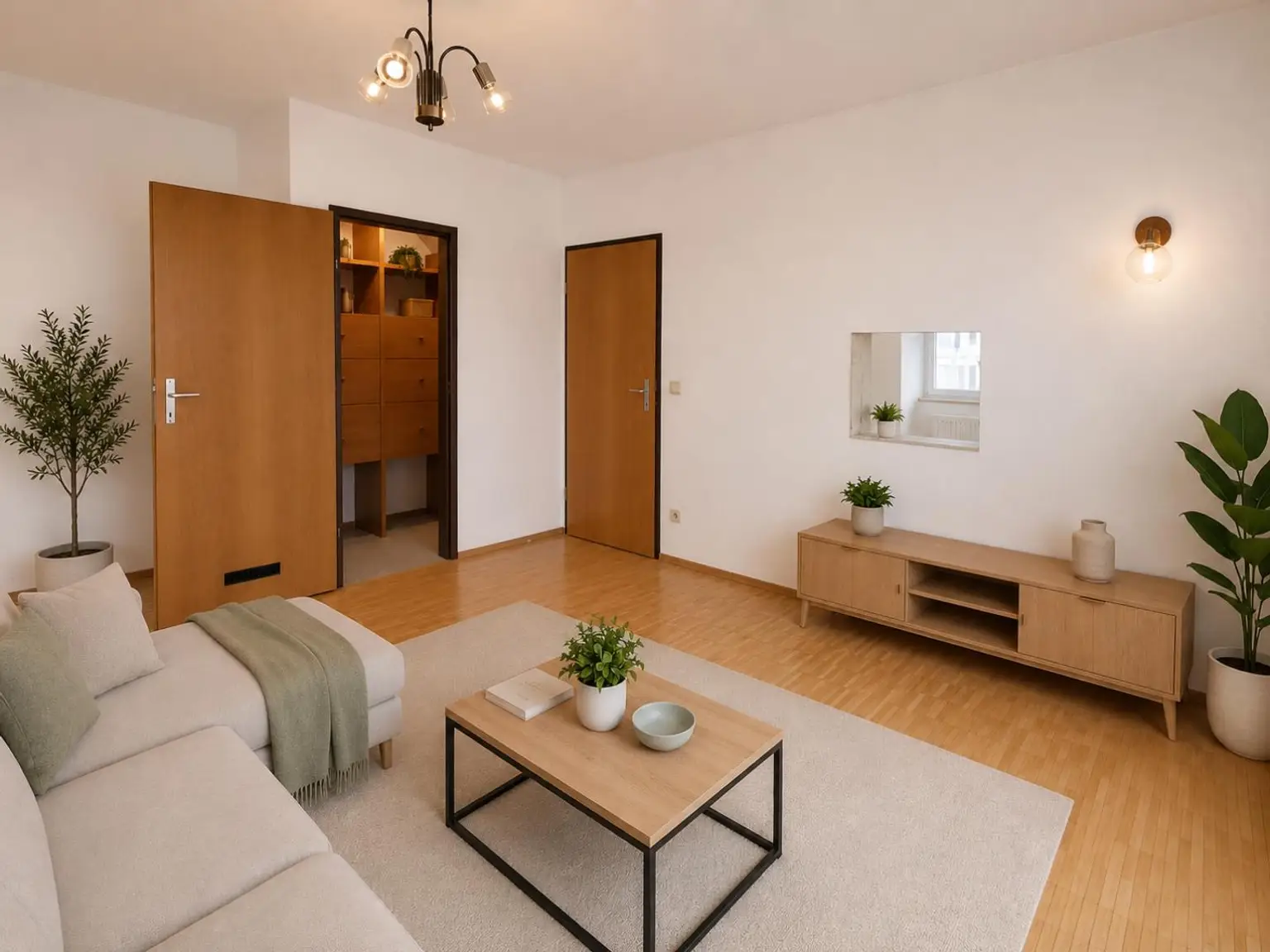 Einrichtungsbeispiel Wohnzimmer