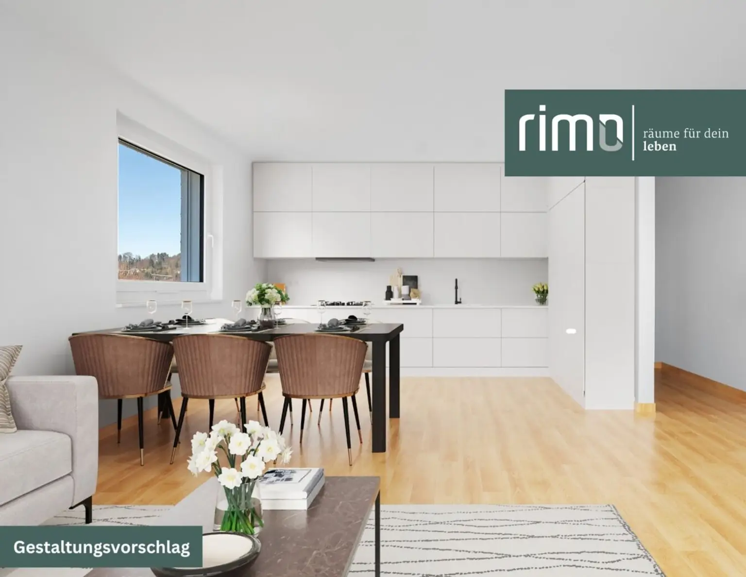 Moderne 3-Zimmer-Terrassenwohnung in Schwarzach - Erstbezug!