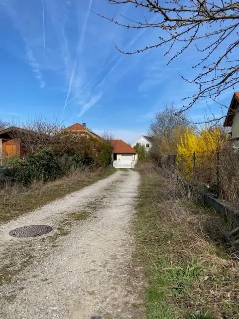 Zufahrt Fahnengrundstück