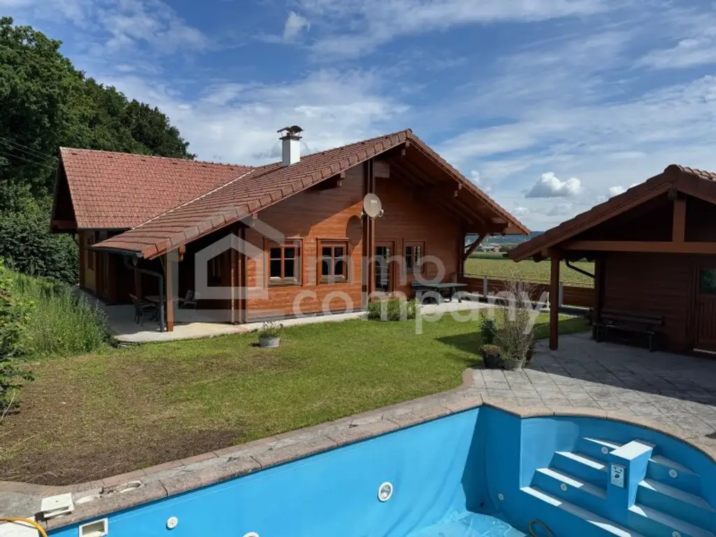 Großes Wohnhaus mit Gartenhaus, Pool, Sauna und Homeoffice, top gepflegt!