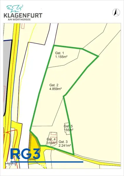 Mischgrundstück in Klagenfurt: 8726 m² für Ihre Vision!
