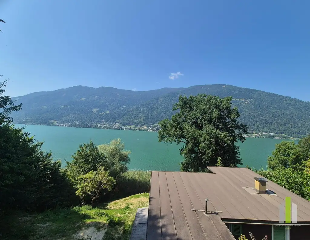 Schönes Seegrundstück mit Seezugang und Baubewilligung!