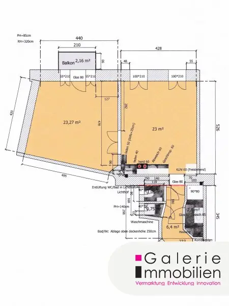 Topsanierte, helle 2-Zimmer-Altbauwohnung mit Balkon am Reumannplatz