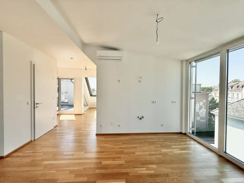BELGHOFERHAUS 42 - Exklusive 3-Zimmer Penthousewohnung mit direktem Liftzugang und Klimageräten sowie eigener Dachterrasse