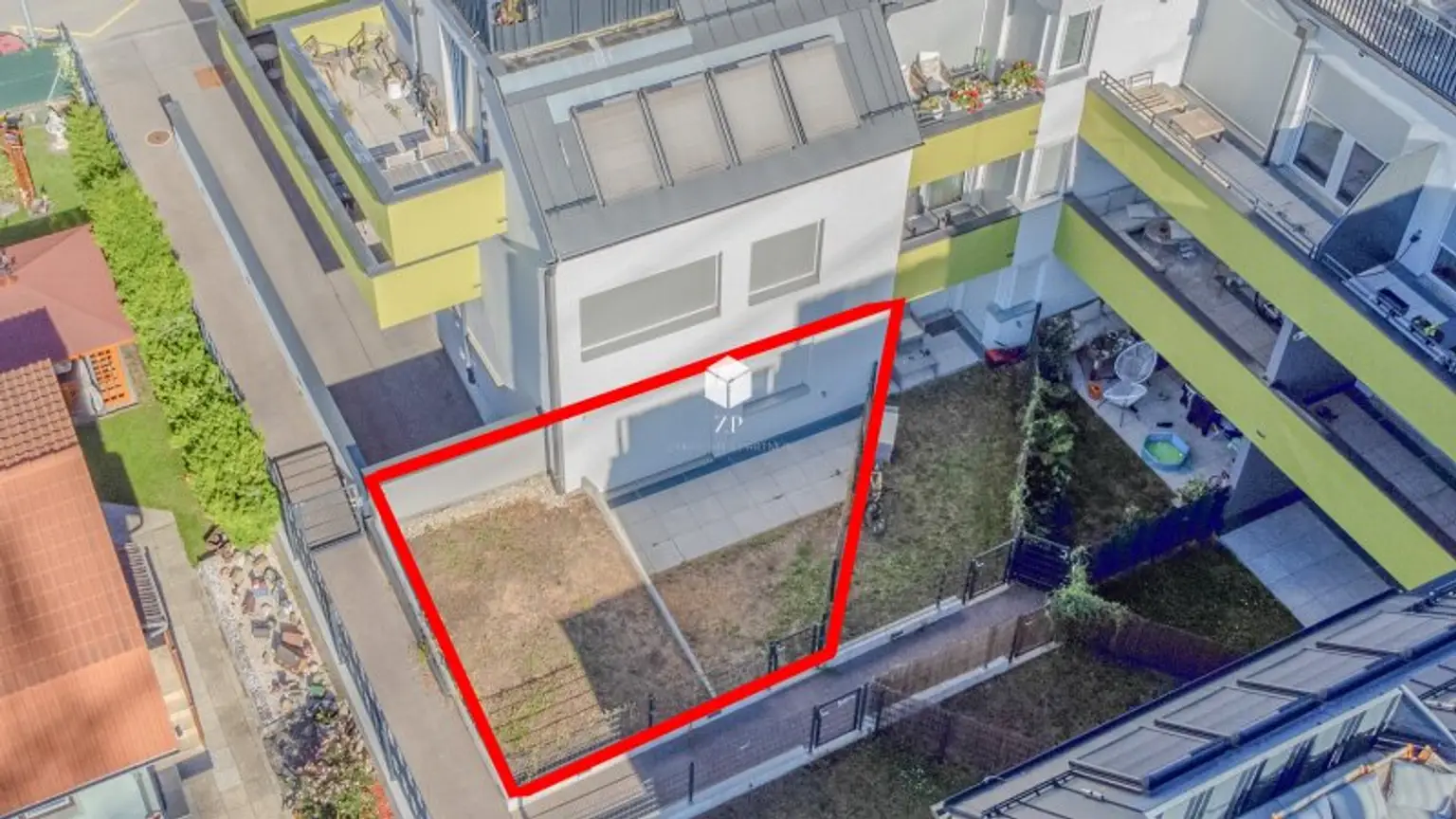 Exklusive Gartenwohnung an der Donau im Erstbezug mit traumhaftem Blick auf den Kahlenberg!
