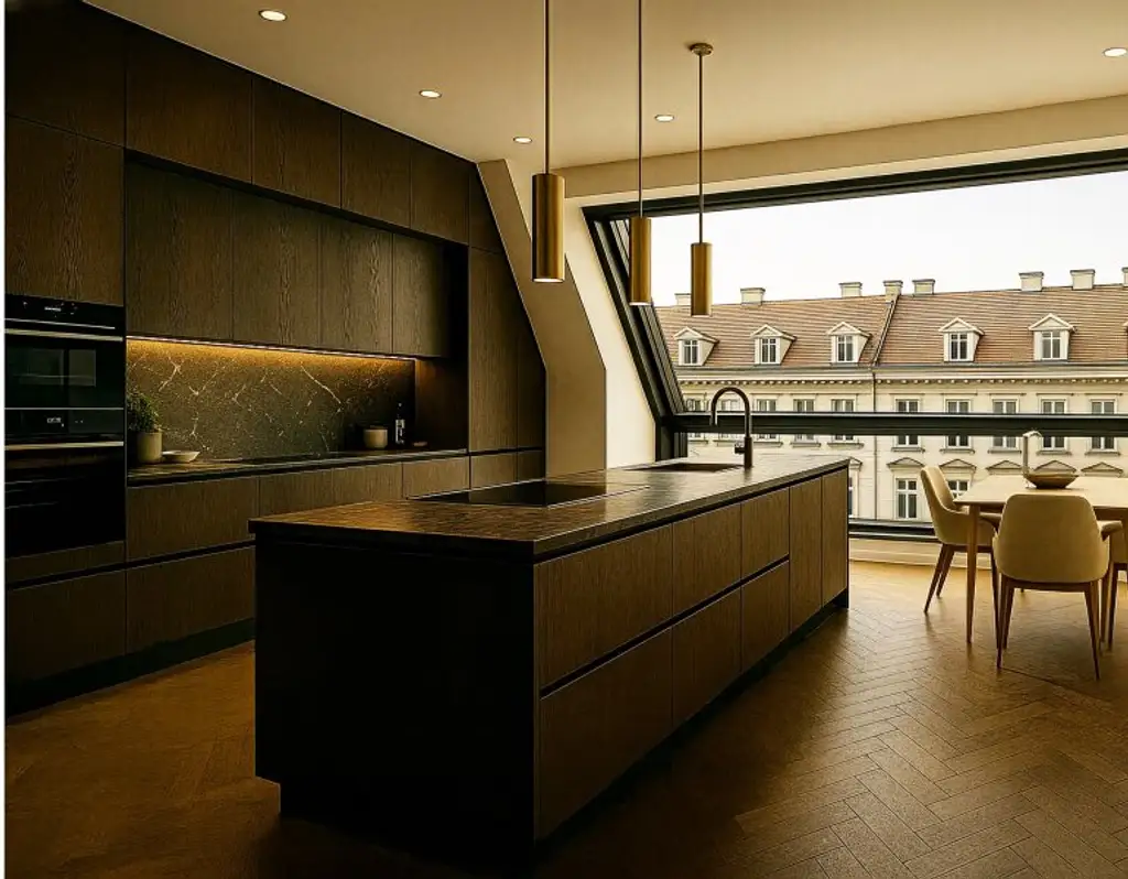 Ferstels Ausblick - baugenehmigter Dachboden in Wiener Bestlage