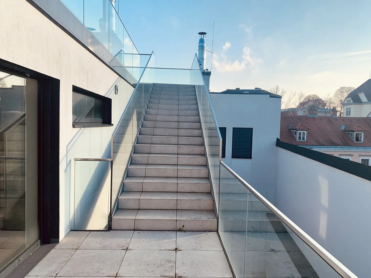 Stiegenaufgang Terrasse