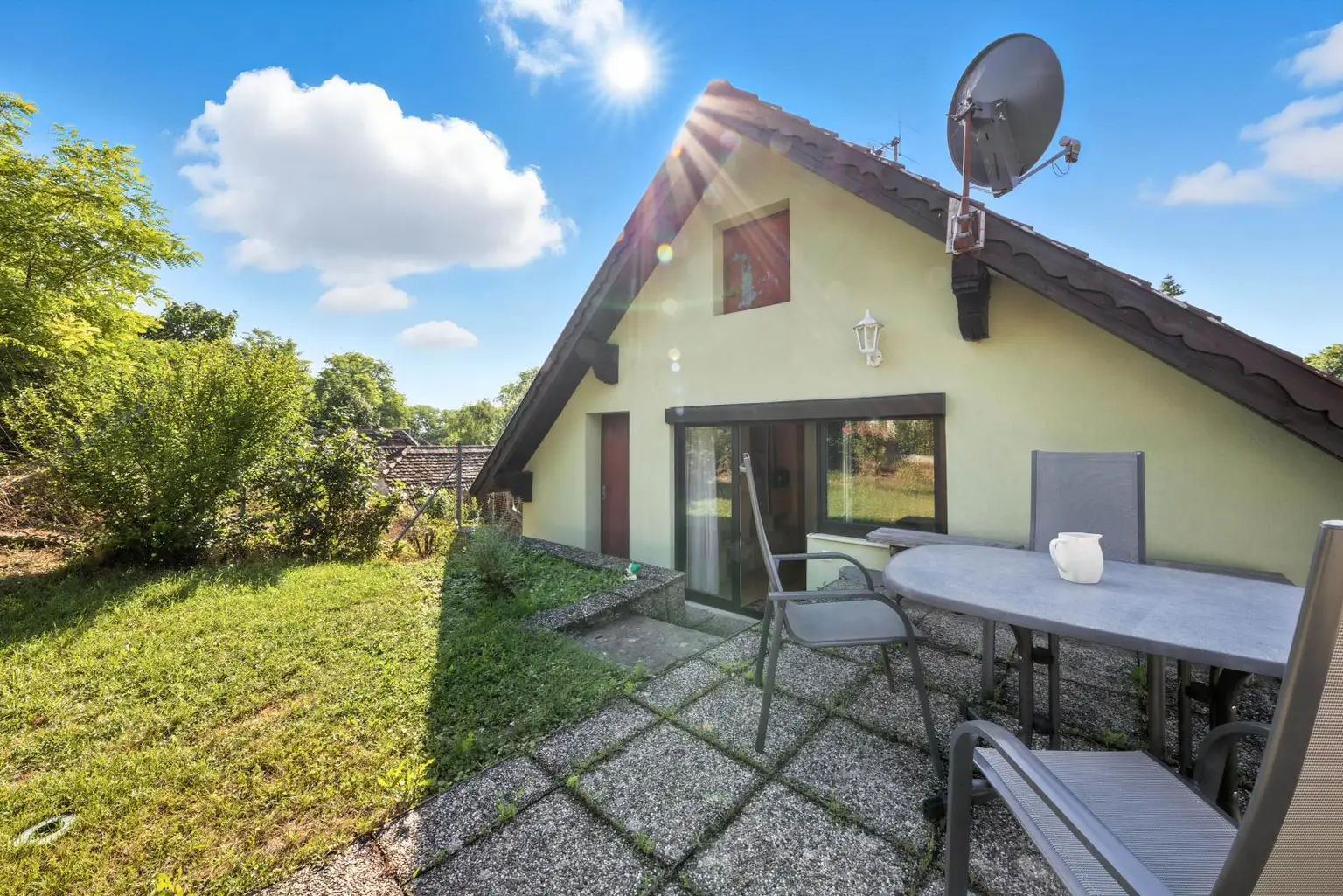 Gepflegtes Einfamilienhaus in idyllischer Lage in Nappersdorf! Feriendomizil oder Hauptwohnsitz möglich!