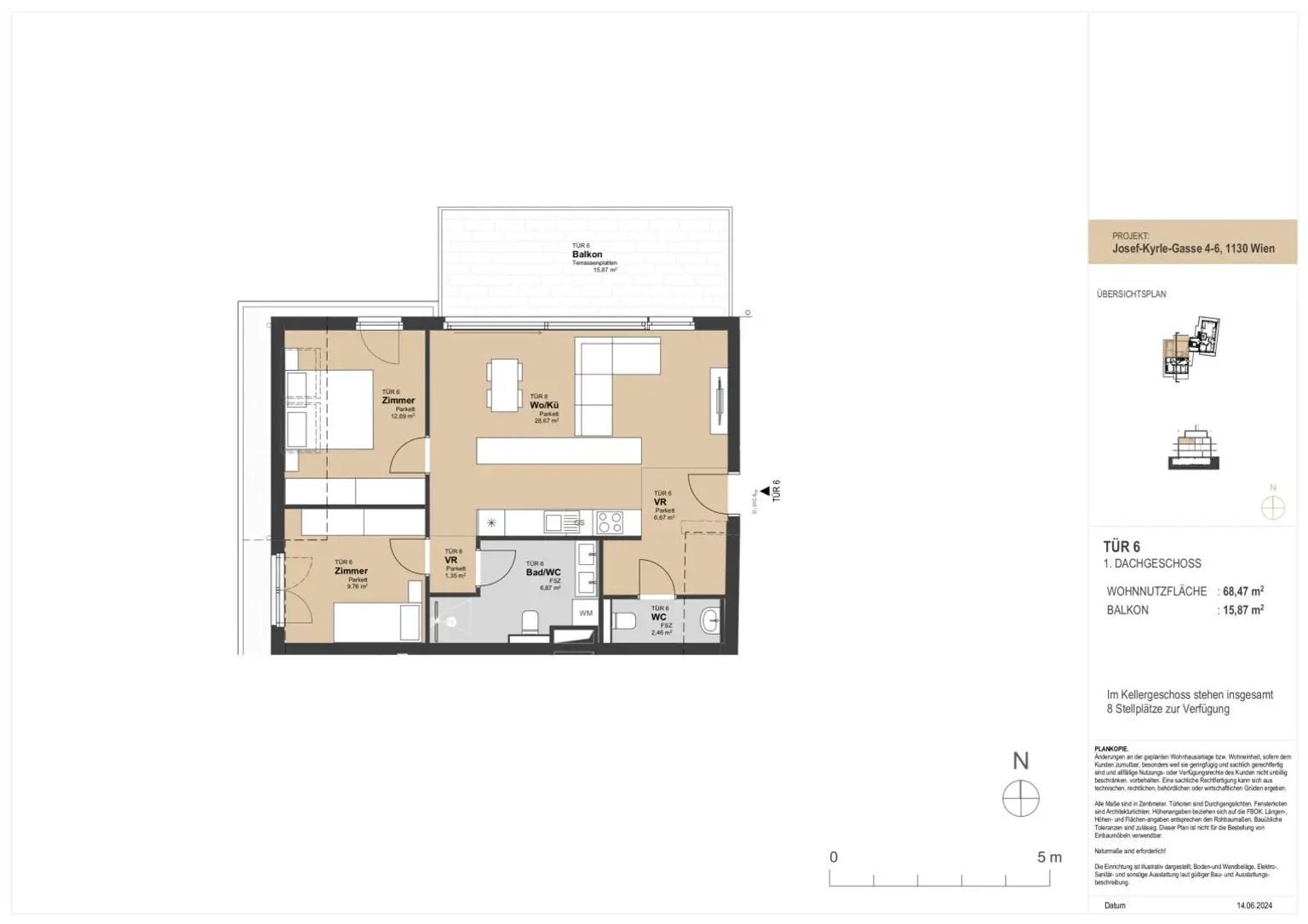 3-ZIMMER WOHNUNG MIT BALKON IM 1.DG | PROVISIONSFREI