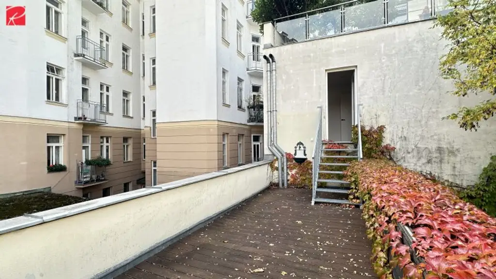 Traumhafte 2-Zimmer-Wohnung mit Loggia und Terrasse Nähe Naschmarkt