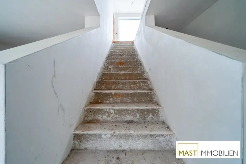 ERSTBEZUG - Modernes Einfamilienhaus mit 148 m² Wohnfläche, Balkon, Terrasse & 2 PKW-Stellplätzen in Strasshof – belagsfertig!