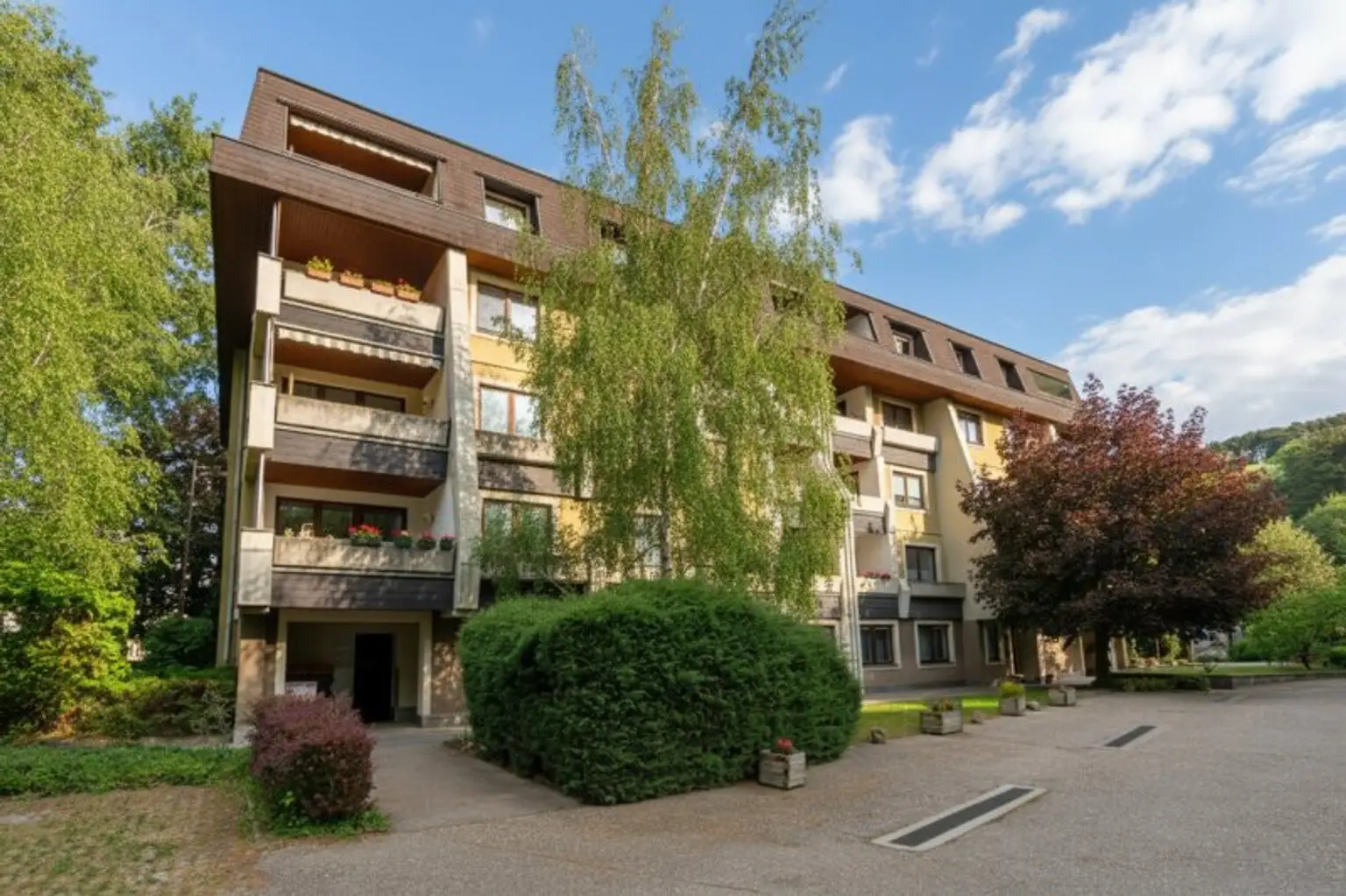 Außenansicht Wohnhaus