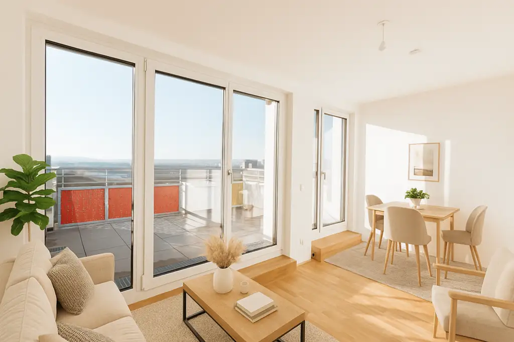 DACHGESCHOSS-MAISONETTE MIT STIL&WEITBLICK! PROVISIONSFREI!