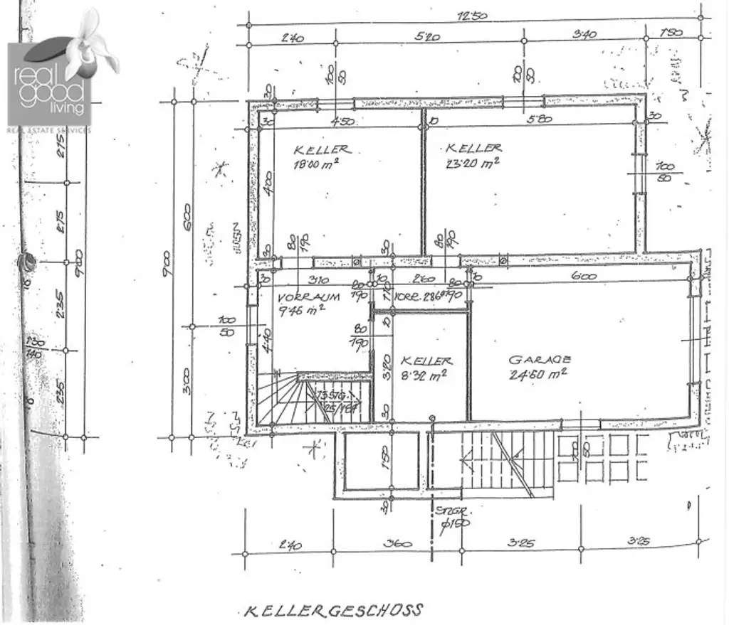 Einfamilienhaus mit 95 m² Wohnfläche, Keller, Garage und 416 m² Garten in Eggern