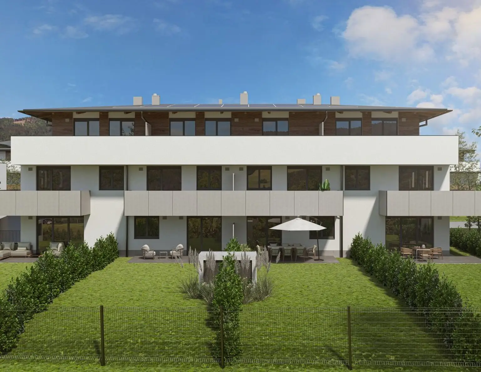 Traumhafte 3 Zimmer Dachgeschoss Wohnung mit XL Balkon in Mondsee