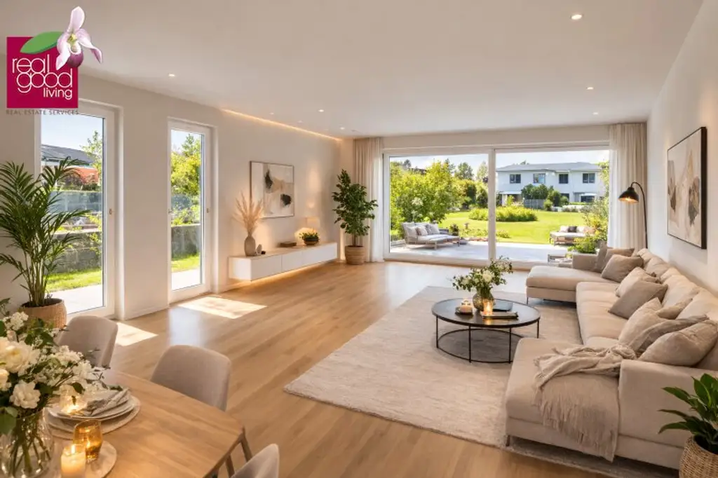 Moderne Doppelhaushälfte mit Garten in exklusiver Wohnlage – nahe Mödling