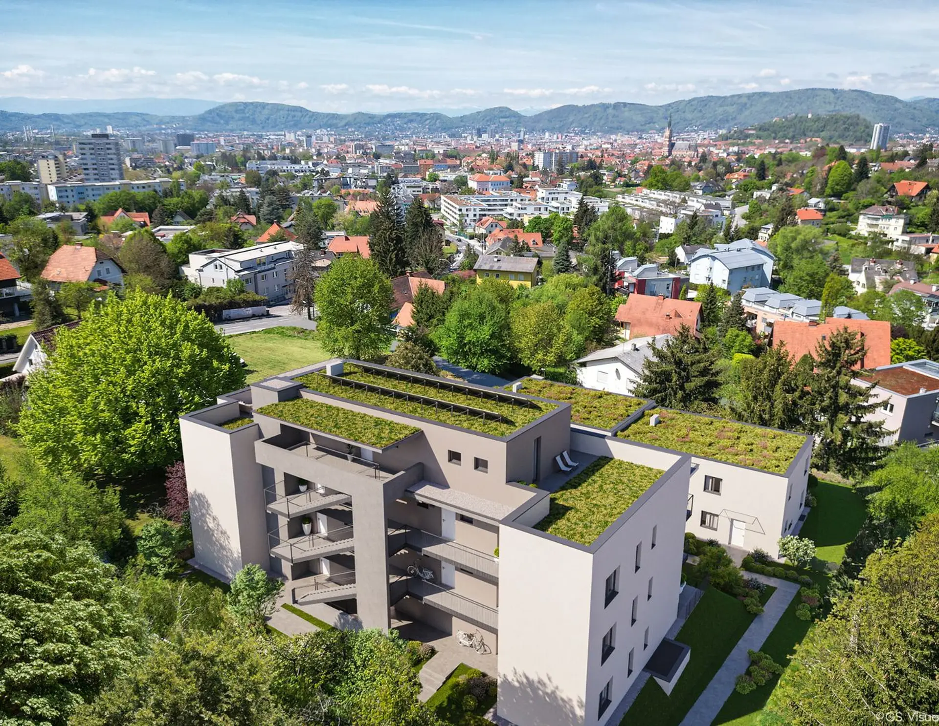 Exklusives Reihenhaus Ca. 106 m² mit Garten und Terrasse in Graz - Waltendorf - zu Kaufen