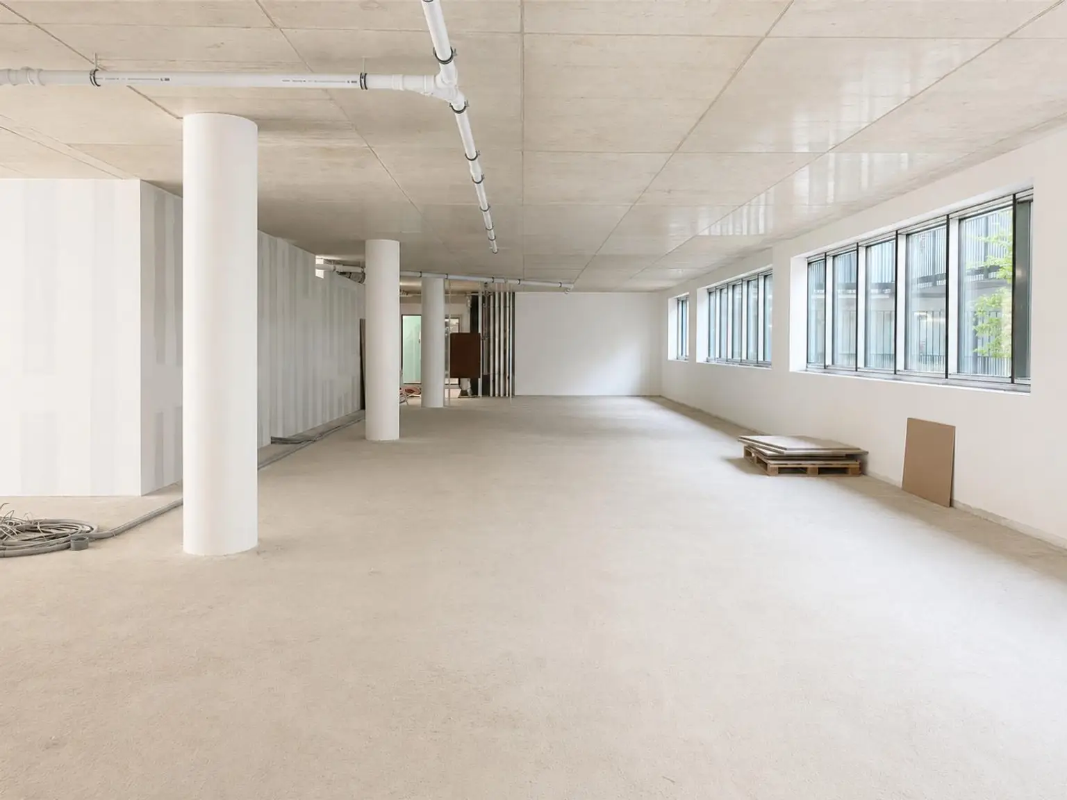 Edelrohbau Innenansicht