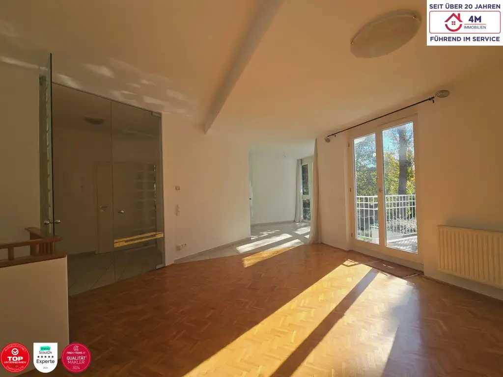 Exklusive Garten-Maisonettewohnung mit  2 Terrassen  und Garage am Küniglberg 🏡