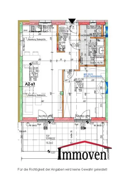 Gartenwohnung! 2-Zimmerwohnung mit Terrasse/Gartenanteil!