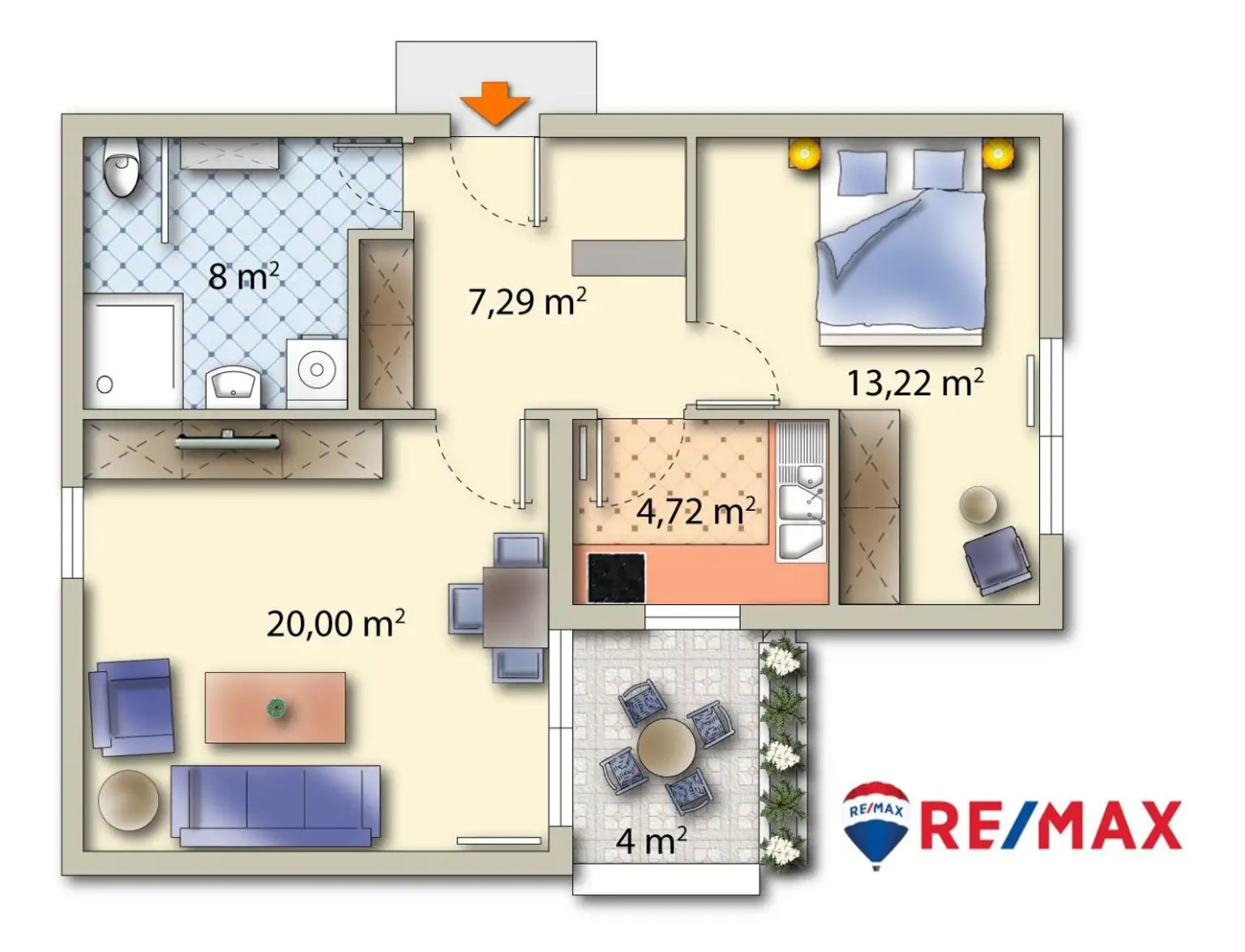 Attraktive 2-Zimmer-Wohnung mit Loggia - nahe Hauptplatz Andritz