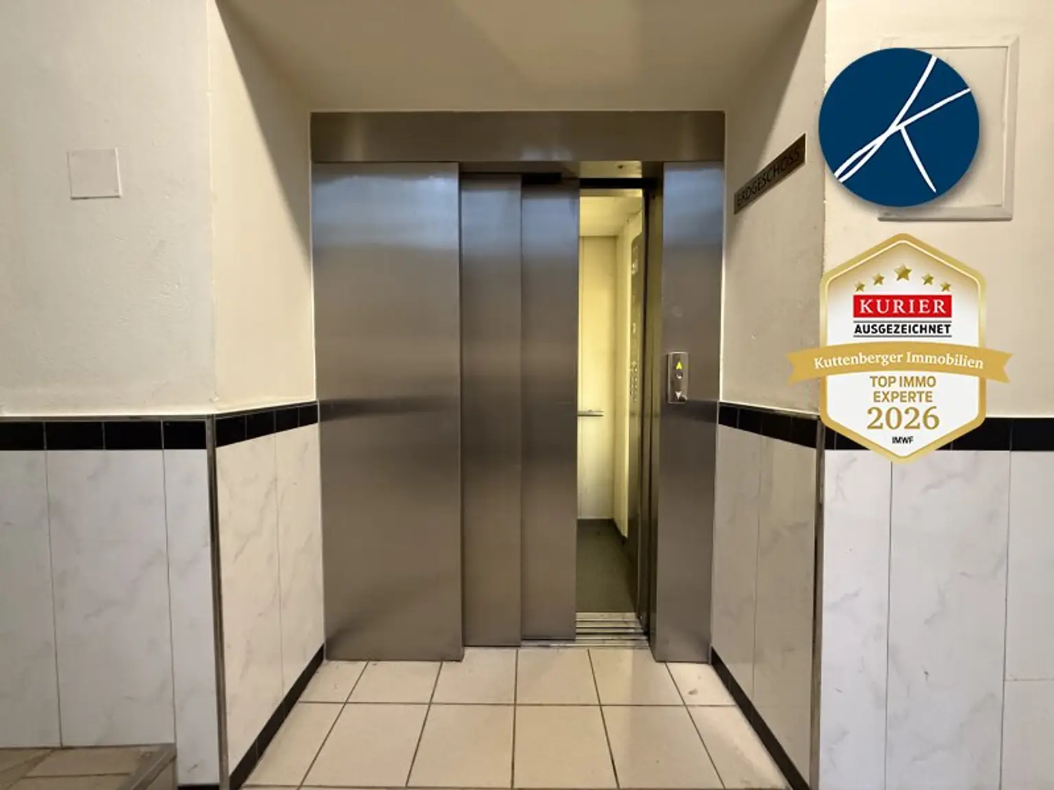 Moderner Personenlift