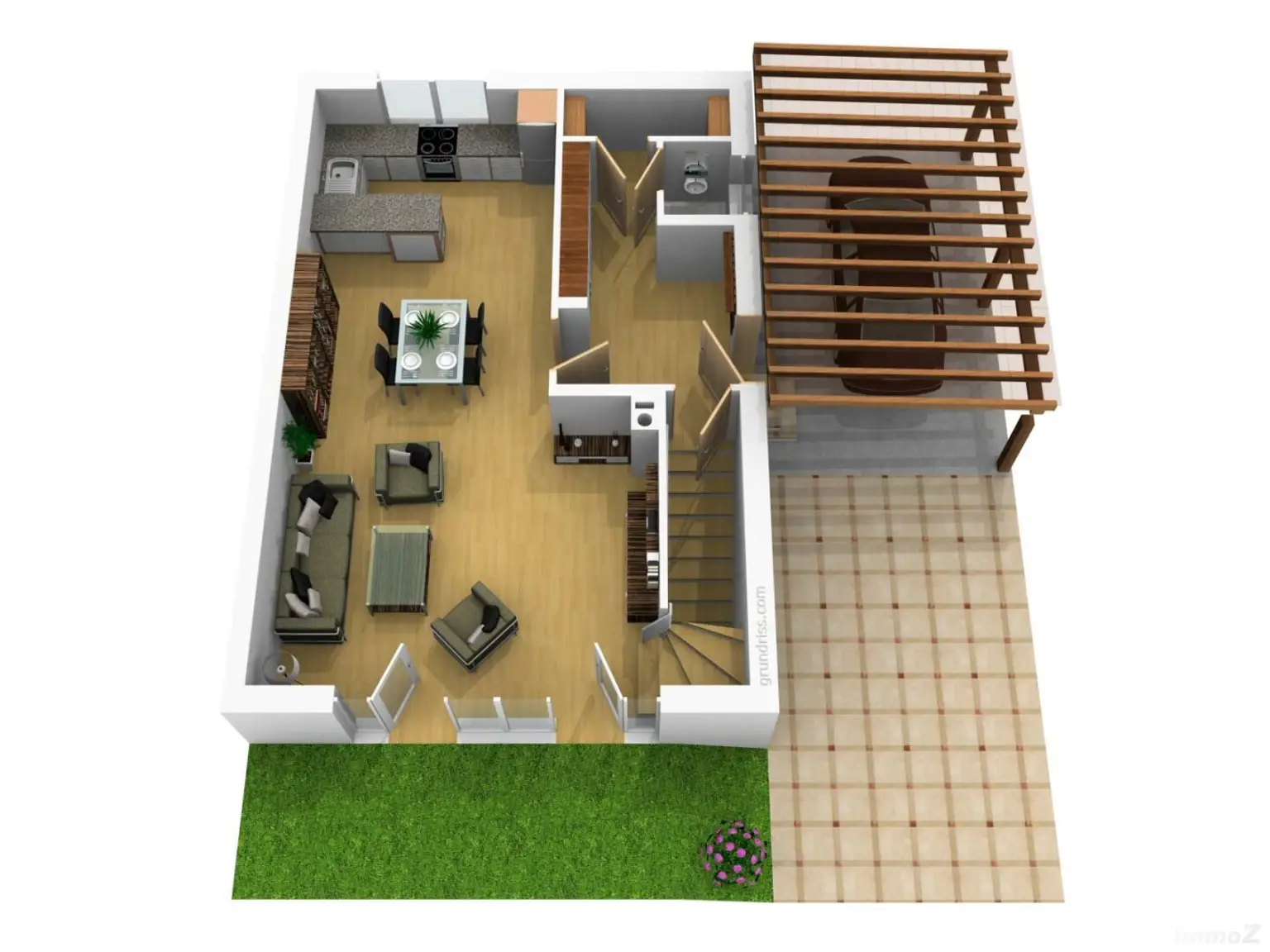 Erdgeschoss-3_Ansicht-V