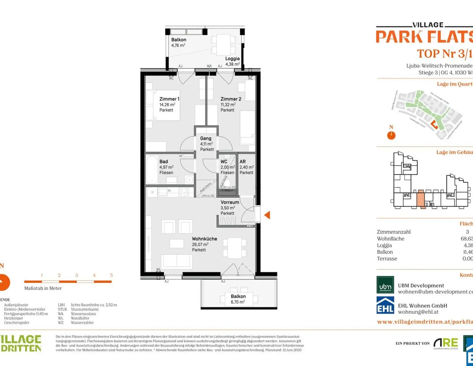 Nachhaltige Investition in eine aufstrebende Umgebung: Die PARK FLATS