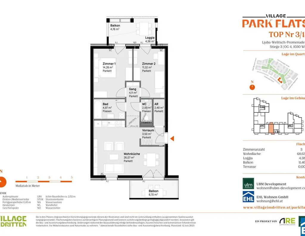 Nachhaltige Investition in eine aufstrebende Umgebung: Die PARK FLATS