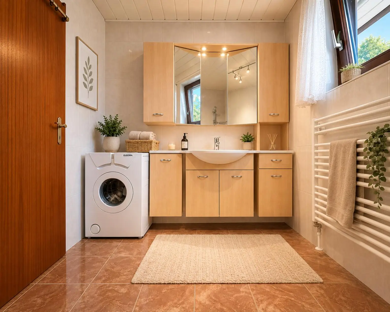 Badezimmer - Visualisierung - Gedankenstoß