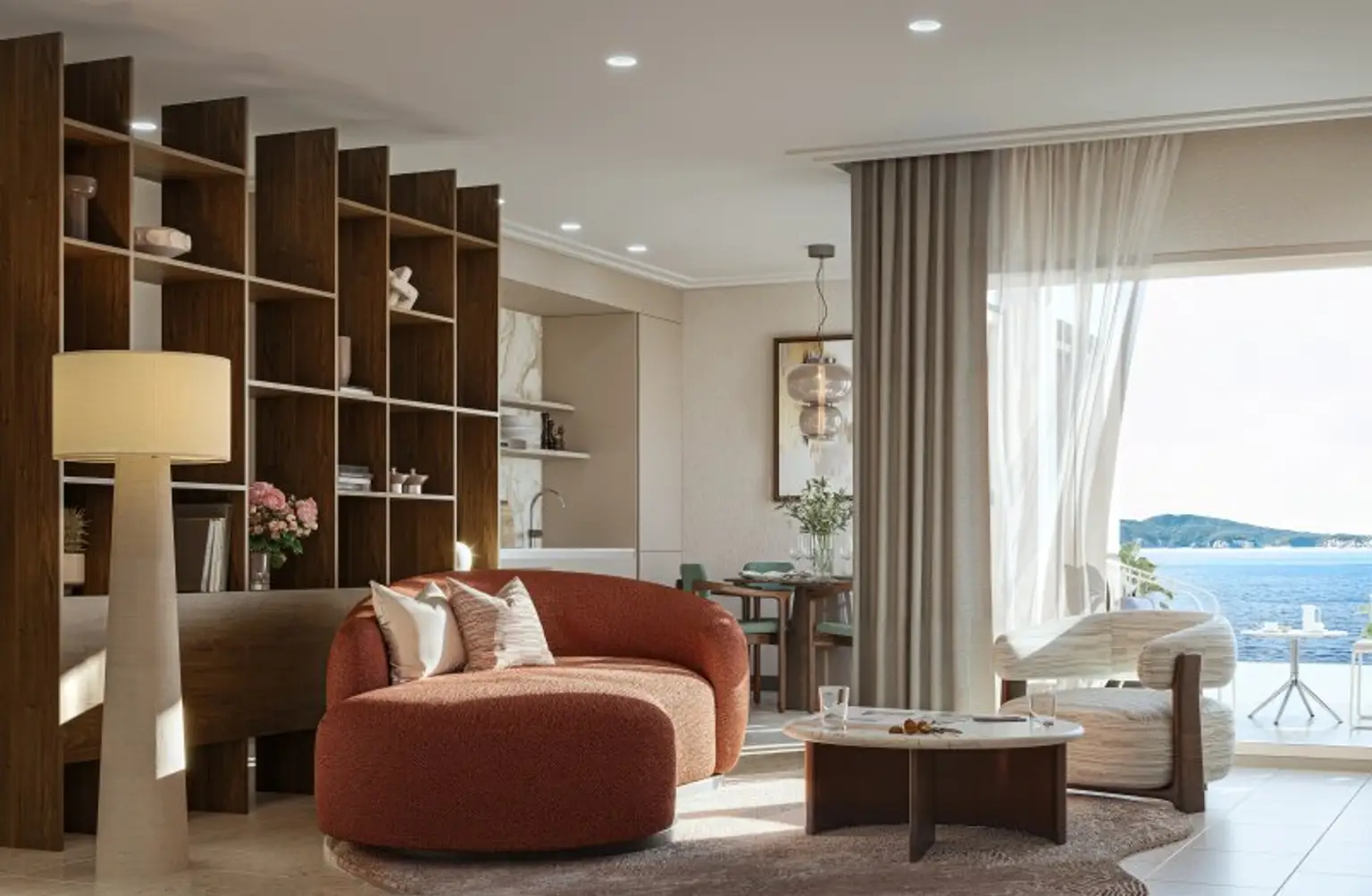 EXKLUSIVES Penthouse mit LUXUSRESORT-Privilegien: Private Beach / Owners Lounge / Pool / Spa / Gym uvm. !