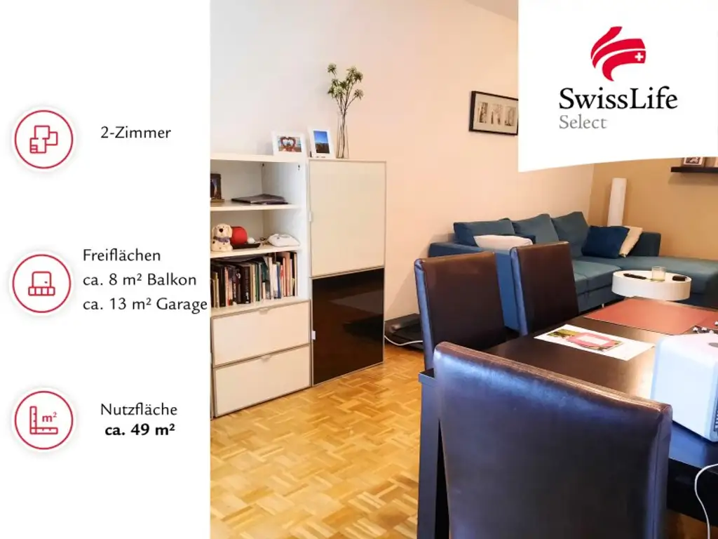 Der perfekte Start ins Eigentum - Stadtwohnung mit Balkon & Garage