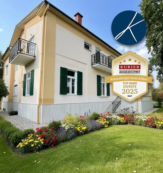 Historisches Herrenhaus im Villenviertel von Baden: ca.450m² WF mit Grundfläche von 1873qm und 17 Zimmern zum Sanieren! (V2 & Schut