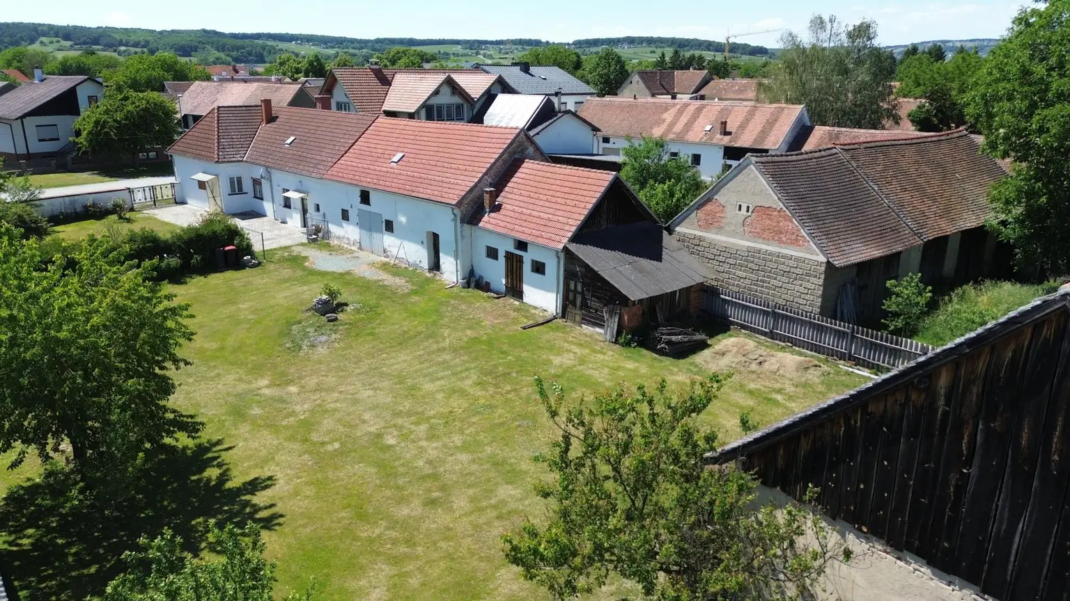 Innenhof und Garten
