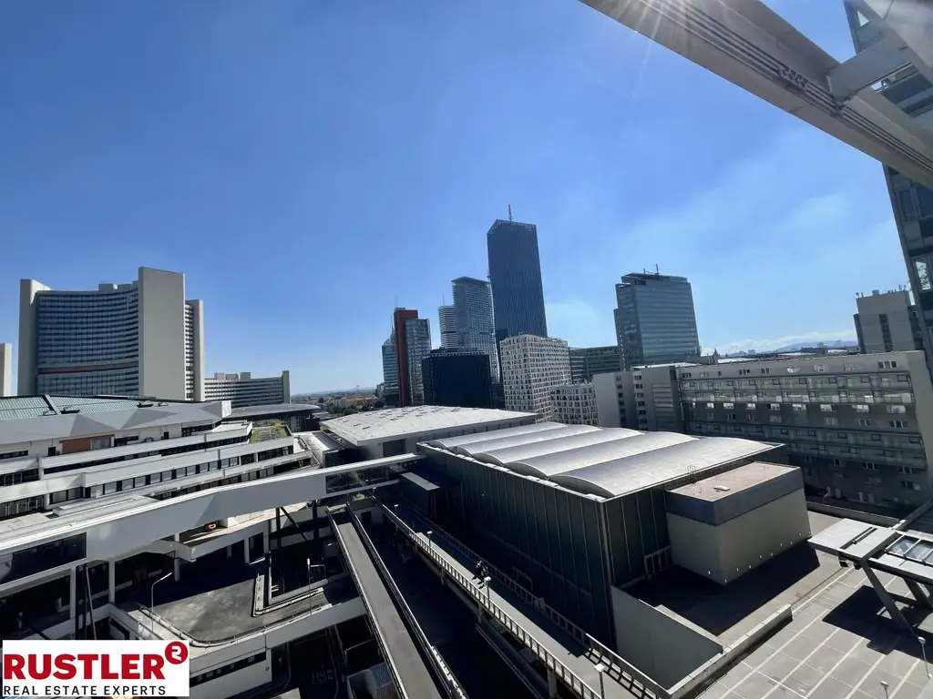 Möblierte Terrassenwohnung im 9. Stock des Mischek Towers - zu vermieten