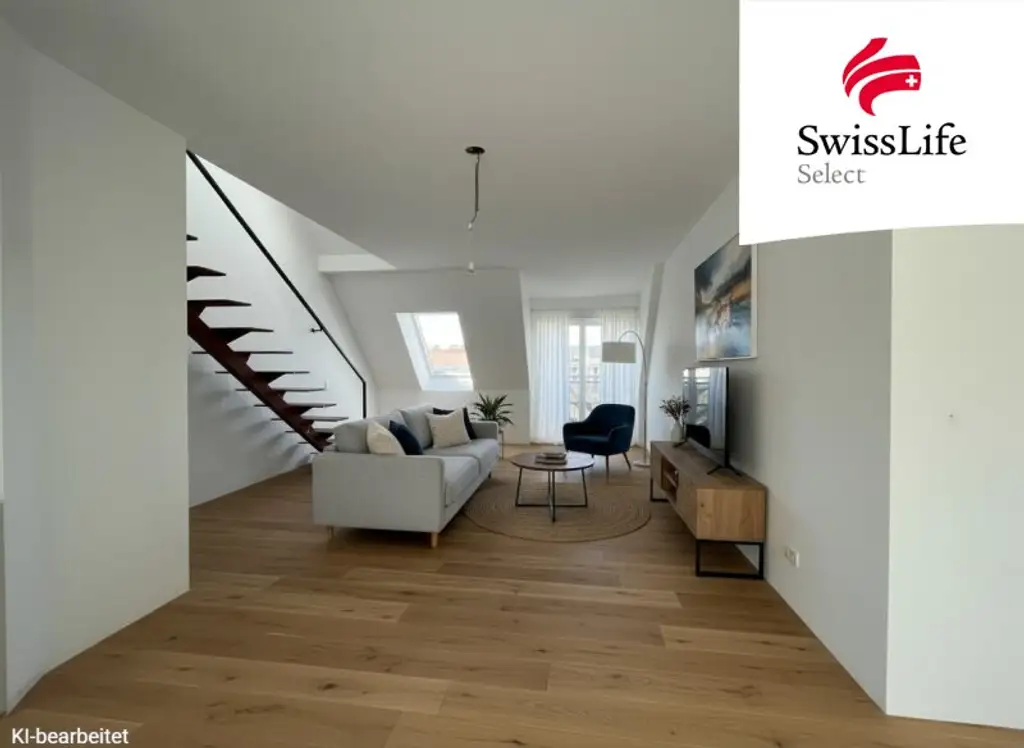 Dachgeschoß | Kahlenbergblick | Terrasse | klimatisiert | U-Bahn vor der Haustür