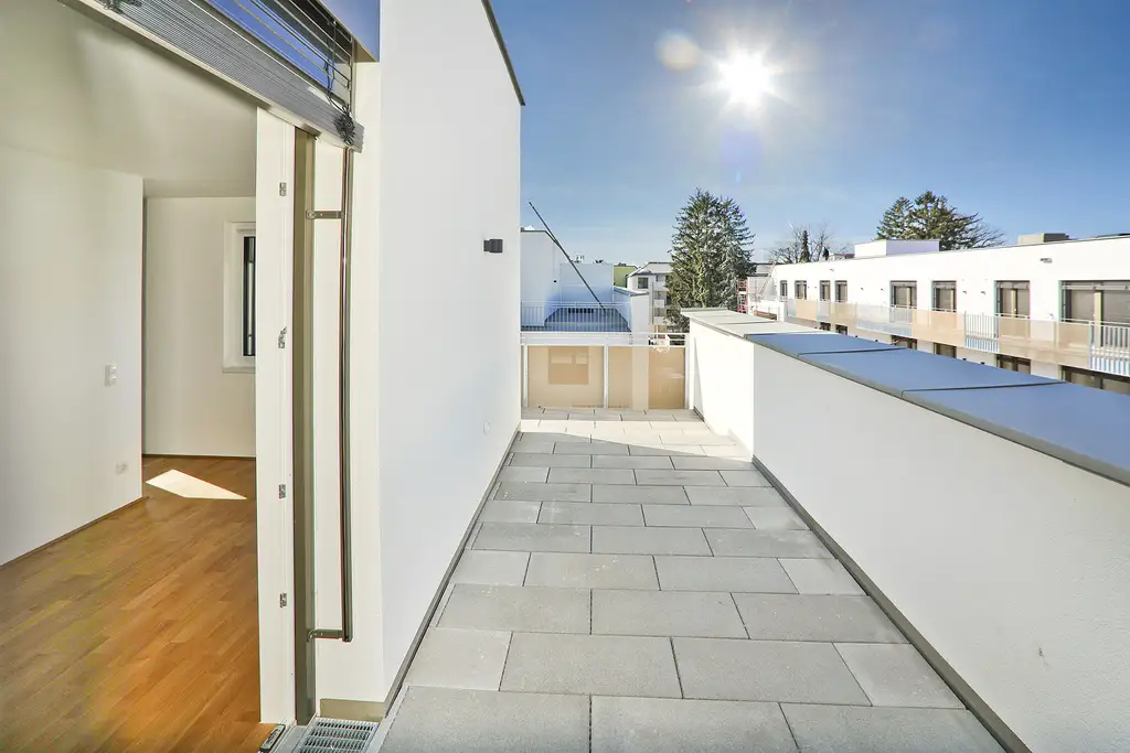 AB MAI: Raum für Ihre Wünsche: 1,5-Zimmer-Wohnung + Loggia | Stockerau | perfekte Verkehrsanbindung